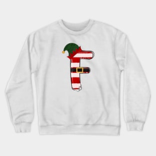 Letter F (Christmas Alphabet) Crewneck Sweatshirt